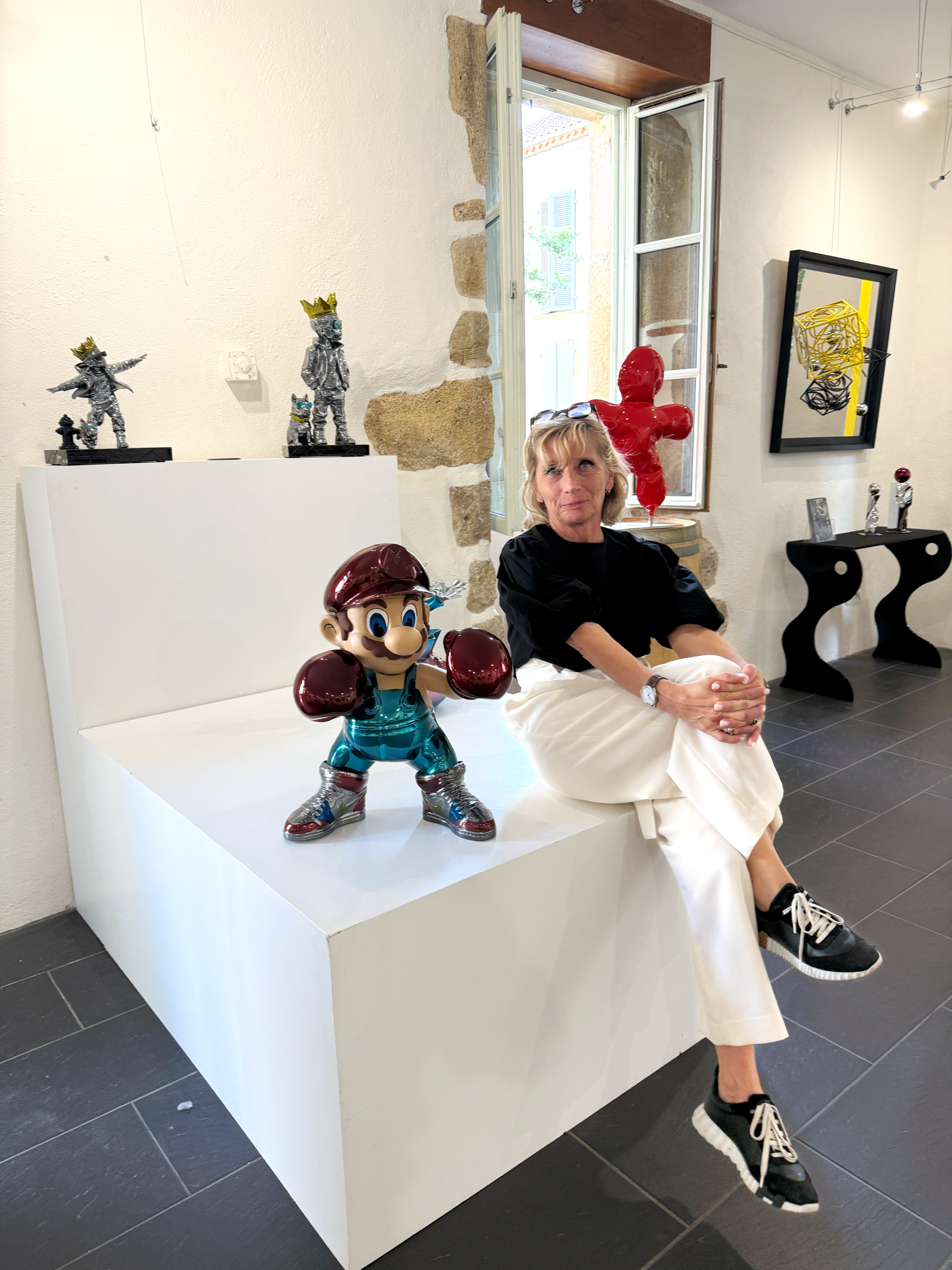 Fannt Art installe sa galerie éphémère à Marciac pour le Festival Jazz in Marciac